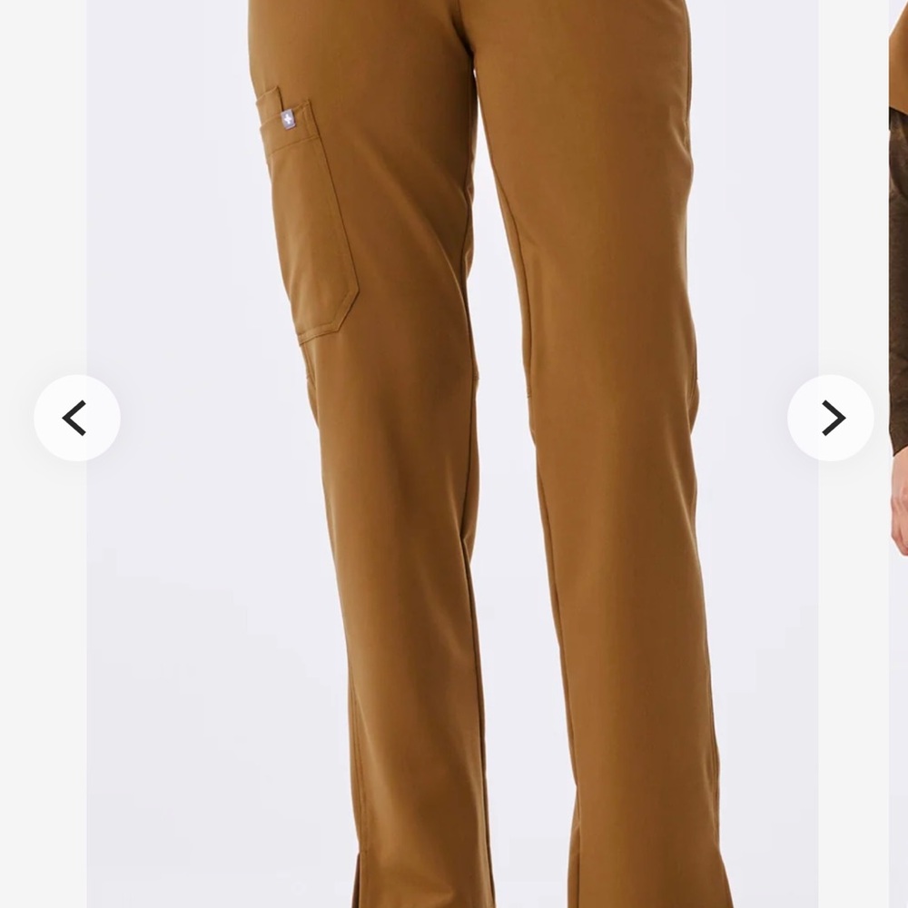 Figs Women's Brown Scrub Pants